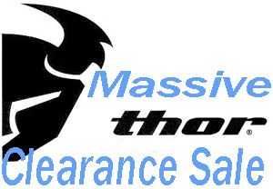 we are having a clearance sale on thor race kit and casual wear with