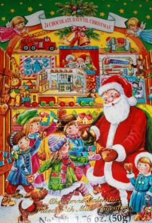 Chocolate Christmas Advent Calendar Santas Workshop