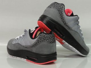 Nike Jordan CMFT Viz Air 11 LTR Grey Black Sneakers Mens Sz 11