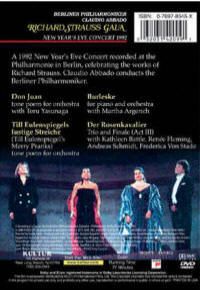 New Years Concert Richard Strauss Gala Christmas DVD