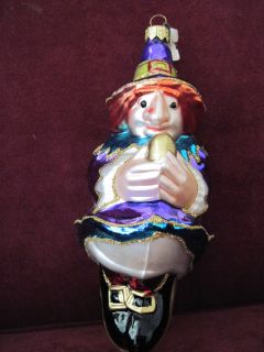 CHRISTOPHER RADKO Witch ORNAMENT NEW/UNUSED/MINT CONDITION
