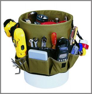  CLC 48 Pocket Bucket Tool Tote Bag