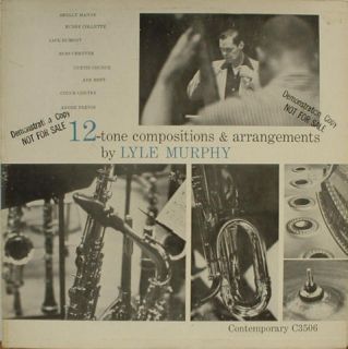 Lyle Murphy 12 Tone Compositions Contemporary 3506 Mono