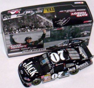 07 Clint Bowyer Jack Daniels 2007 Louden First Win 1 24 Action As Is