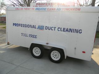 Trailer Mounted Commercial Air Duct Cleaning Equipment