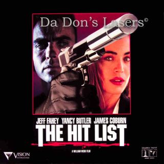 The Hit List DSS Laserdisc New Coburn Butler Fahey Thriller