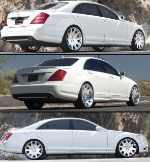  Chrome Wheels Set for Mercedes W221 S550 S400 S500 S63 S65 Rims