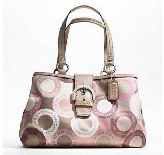 Coach Soho Snaphead Tote Handbag Multi Coloar New with Tags