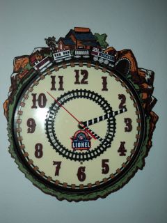 Lionel Train Clock 100th Anniversary Limited Edition with cert