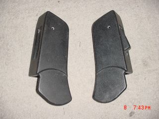 Pair of Seat Release Covers for Chrysler Maserati TC 1989 1991 OEM NR