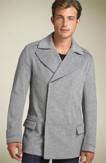 HUGO Berat Hidden Placket Peacoat