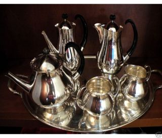 Silver Plate Tea Coffee Service by  Eric Clements