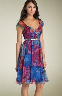 Nanette Lepore Painted Rose Dress