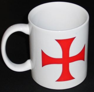 Knights Templar Malta Coffee Cup Mug New Masonic