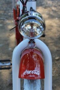 New Coca Cola Motorized Beach cruiser Whizzer style bicycle 80cc motor