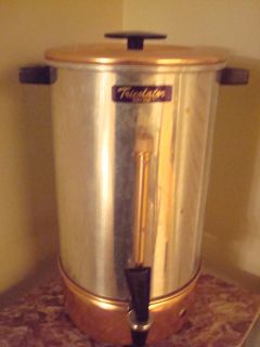 Vintage Tricolator TG 30GE 20 30 Cup Party Perk Coffee Maker