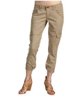  Cargo Crop Pants 5 7 11 Denim Jeans Tan Low Rise New Women