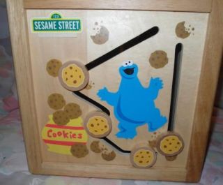  Box Activity Center Maze Cookie Monster Big Bird Oscar Elmo