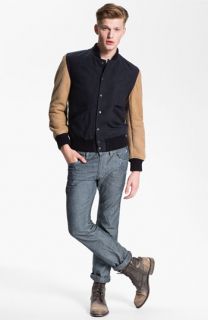 Gant Rugger Varsity Jacket & DIESEL® Straight Leg Jeans