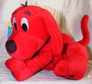 Zoobies Clifford Big Red Dog 13 Plush PJ Keeper Pillow
