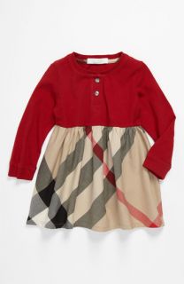 Burberry Check Skirt Dress (Infant)