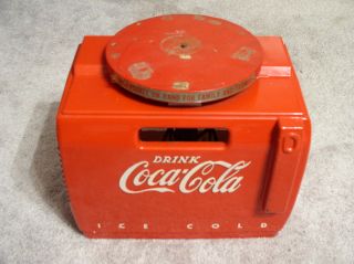 1950s Coca Cola Coke Machine Cooler Electric Music Box RARE