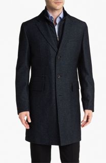BOSS Selection Lonso Herringbone Top Coat