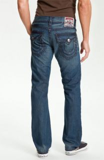 True Religion Brand Jeans Ricky Straight Leg Jeans (Dark Drifter)