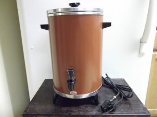  Vintage 1970s West Bend Electric Party Percolator 30 Cup Coffee Maker