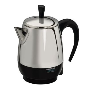 Farberware Percolator 2 4 Cup Coffee Maker Pot Electric Stainless