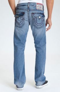 True Religion Brand Jeans Ricky Straight Leg Jeans (Medium Drifter NR Wash)