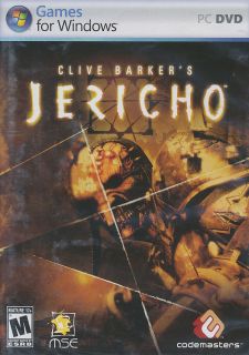 Clive Barkers Jericho Shooter XP Vista PC Game New Box 767649401697