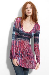 Free People Zigzag Scarf Trapeze Tee