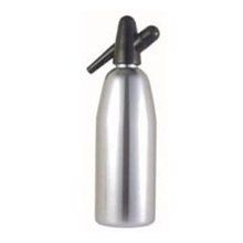 New MOSA Silver Soda Siphon Seltzer bottle + 10 chargers