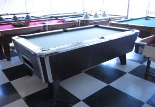 VALLEY COUGAR COIN OP COMMERCIAL POOL TABLE ~ 7 FOOT ~ BAR SIZE