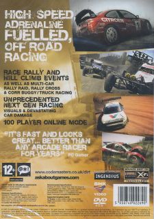 Colin McRae Dirt US Seller Off Road Rally Racing Sim PC Game Exclusive