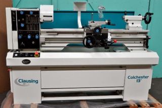 clausing colchester 13 x 40 geared head lathe