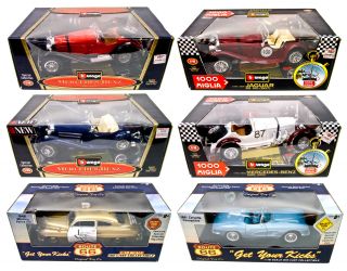 50 Die Cast Collectible Scale Model Cars Lot Maisto Bburago Motor Max
