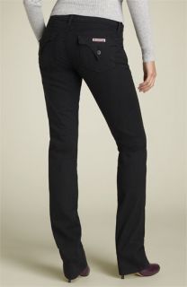 Hudson Jeans Stella Skinny Stretch Jeans (Black Wash)