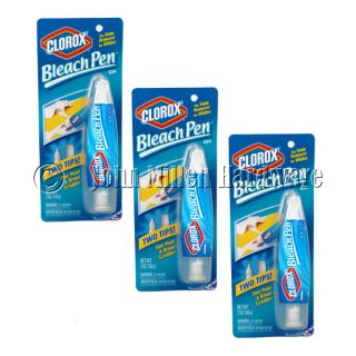 new clorox bleach pens 2 tips fine point for small stains broad