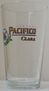 Pacifico Clara Pub Beer Glasses Pair 16oz