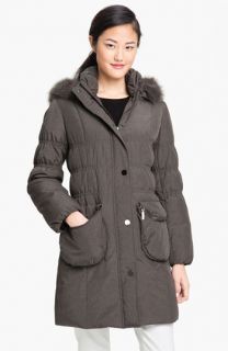 Jessica Wilde Down Coat with Genuine Fox Fur