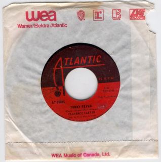 Clarence Carter Slip Away Funky Fever 45 RPM Atlantic G