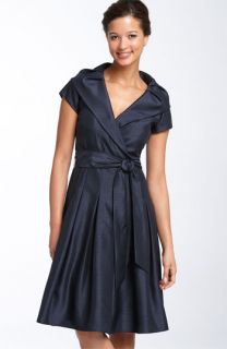 Eliza J Surplice Front Shirtdress