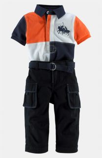Ralph Lauren Polo & Cargo Pants (Infant)