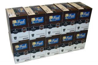 Tullys French Roast Coffee Box of 10 18 Count Boxes 180 K Cups Keurig