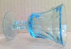 Fostoria Jamestown Blue Wine Goblet Stem 2719 26 Glass