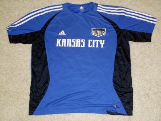 Dave Tenney Kansas City Wizards Goalkeeper Coach Used Worn Home Jersey