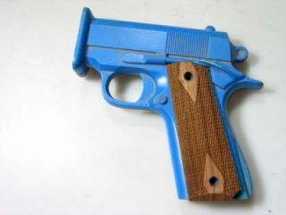Hogue Walnut Diamond Gun Grips Colt 1911 45 Govt Delta