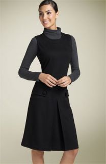 Calvin Klein Drop Waist Ponte Knit Jumper Dress